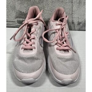 FILA Optix-3 Girls Pink Sparkle Glow Athletic Shoes Size 3.5 Euro 35.5 UK 2.5